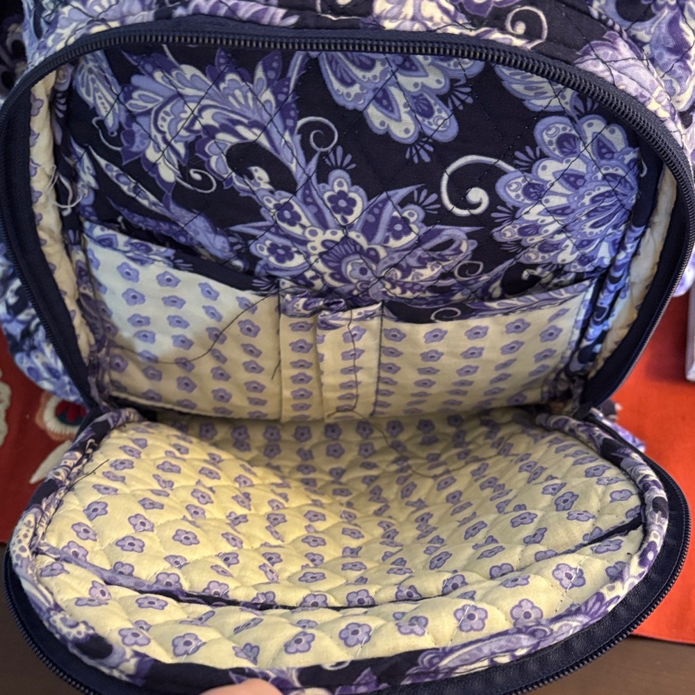 💜 Purple Patterned Backpack - Picture 4 of 7